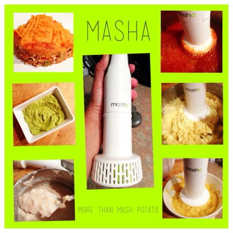 Masha - the amazing electric potato masher for perfect mash