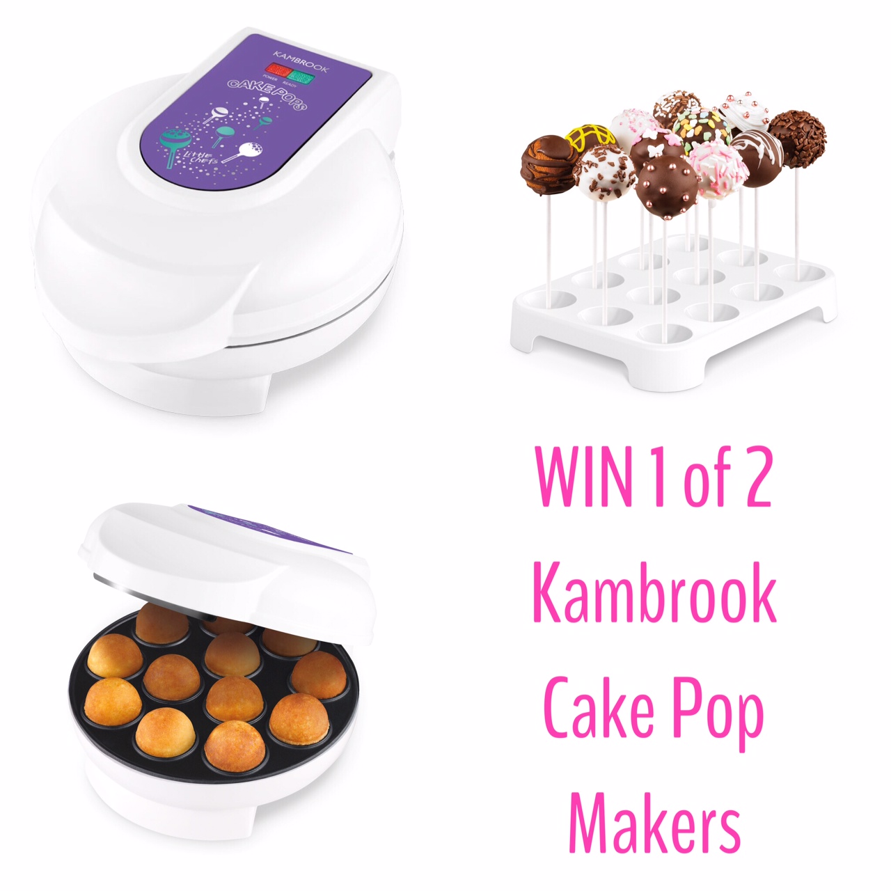  Babycakes Mini Cake Pop Maker (12-Pop): Home & Kitchen