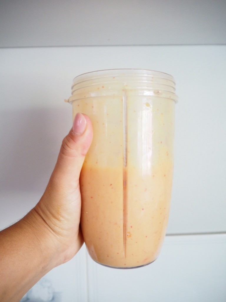 Three Ingredient Naturally Sweet and Thick Smoothie - This Is Cooking ...