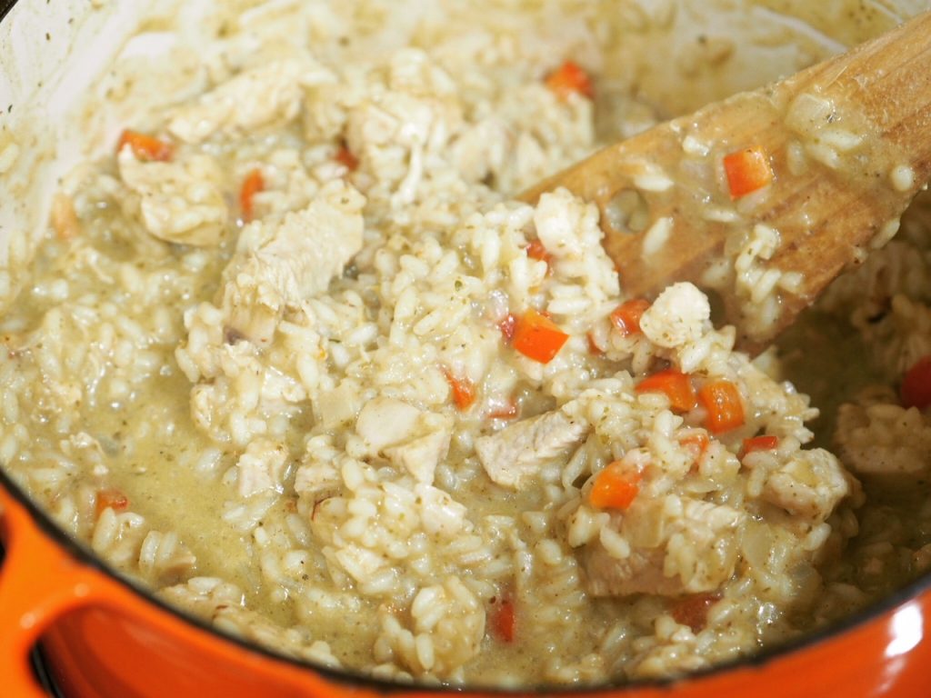 Chicken Basil Pesto Risotto This Is Cooking for Busy MumsThis Is