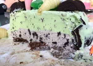 Choc Mint and Oreo Ice Cream Cake