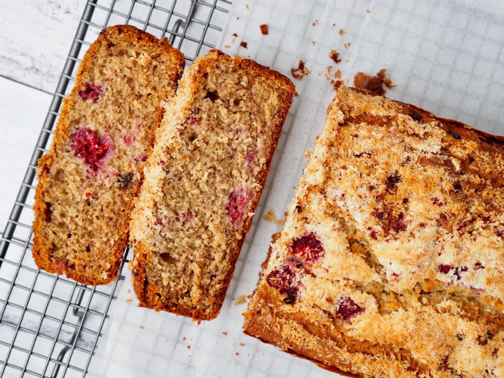 Raspberry and Coconut Banana Bread - This Is Cooking for Busy MumsThis ...