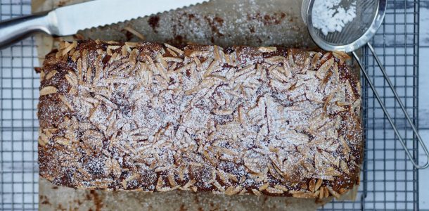 White Chocolate Banana Bread with Chia Seeds and Almonds - This Is ...