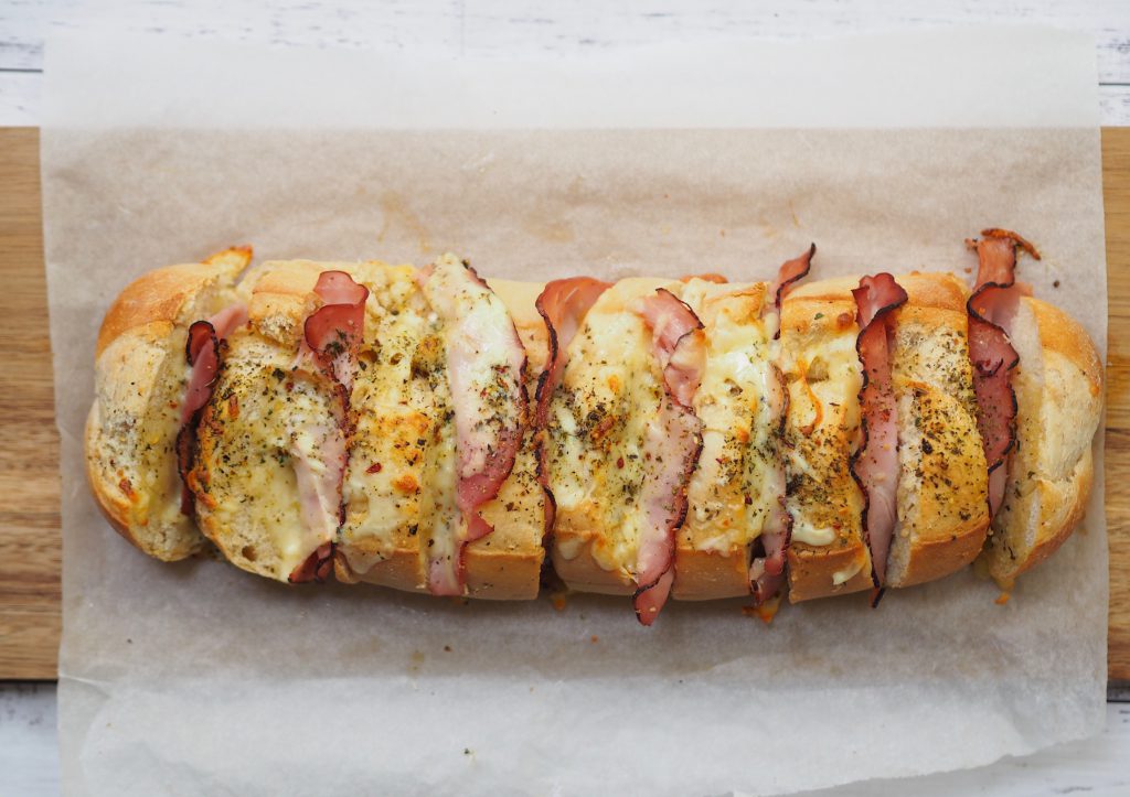 Ham And Cheese Stuffed Garlic Bread This Is Cooking For Busy Mumsthis Is Cooking For Busy Mums